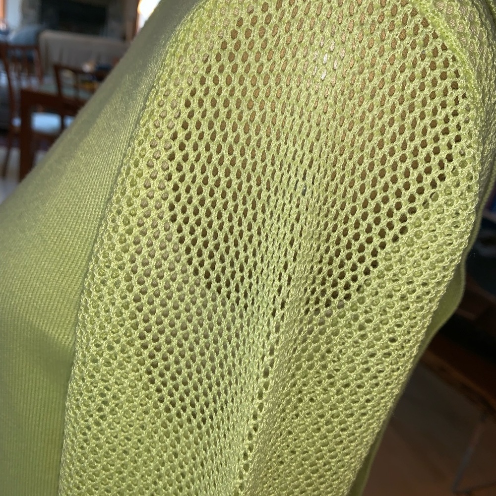 Cabi Size 8 Split Back Pullover. Citrus Yellow Lo… - image 4